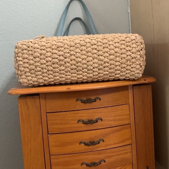 Nine west vintage wicker rope, weave bag - Picture 6 of 6